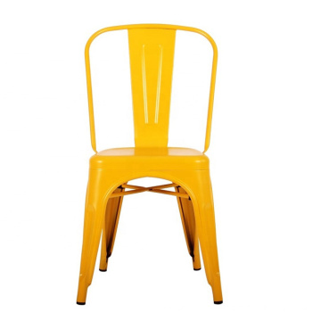 Kindergarten School Furniture Metal Chair With Cushions